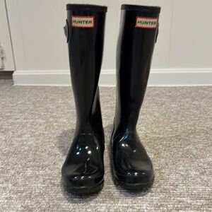 Hunter Black Rain Boots